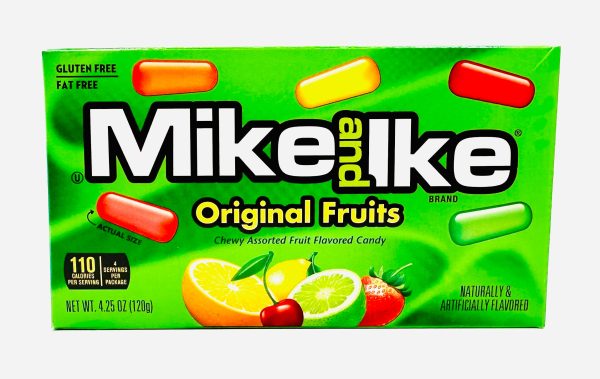 Mike And Ike Original Fruits Theater Box 4.25 oz Online