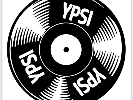 Ypsi Record Vinyl Sticker Fashion