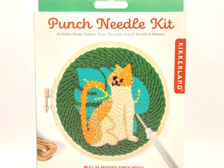 Cat Punch Needle Kit Discount