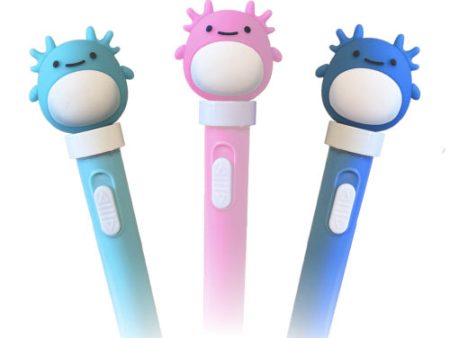 Axolotl Spinning LED Pen Assorted Sale