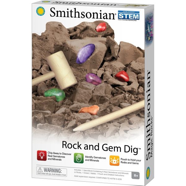 Smithsonian Rock And Gem Dig Supply