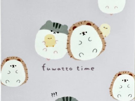 Hamster And Hedgehog Mini Note Pad Fuwatto Time Online now