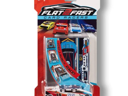 Flat 2 Fast Card Racer White #66 Online now