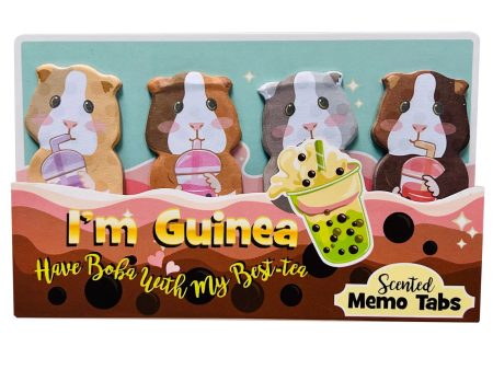 Boba Guinea Pig Scented Memo Tabs on Sale