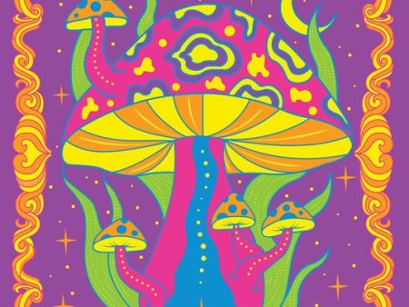 Weird & Wonderful Nature 14 Black Light Posters Book Fashion