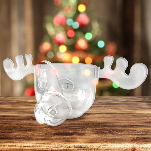 National Lampoon s Christmas Vacation Plastic Moose Mug Punch Bowl 136 oz Supply