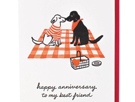 Card My Best Friend Anniversary Hot on Sale