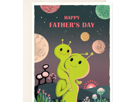 Card Alien Father s Day For Cheap