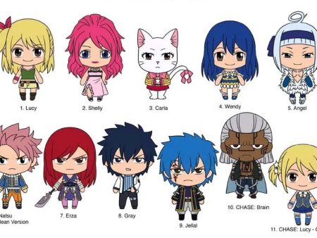 Fairy Tail Figural Bag Clip Series 2 Fashion