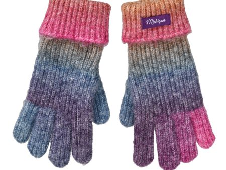 Michigan Winter Sunset Gloves Sale