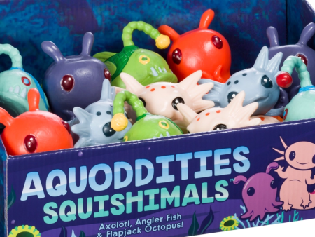 Aquoddities Squishimals Assorted For Sale