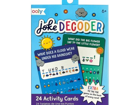 Joke Decoder 24 Activity Cards Hot on Sale