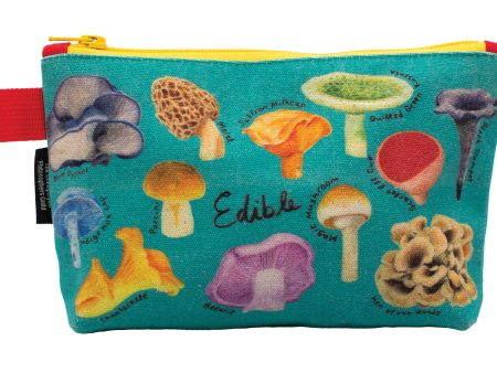 Edible And Poisonous Mushroom Zipper Pouch Cheap