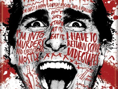 MAGNET American Psycho Quotes On Face Online Sale