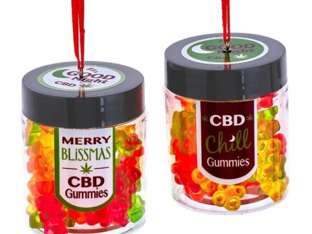 CBD Gummies Jar Ornament For Sale