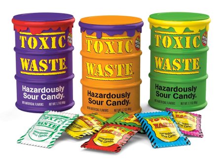 Toxic Waste Color Drums With Mystery Flavor Online