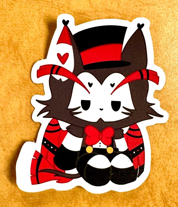 Hazbin Hotel Husk Sticker on Sale