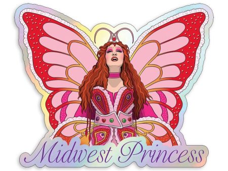 Chappell Roan Midwest Princess Die Cut Sticker on Sale