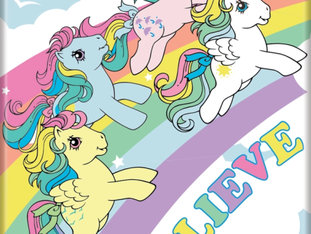 MAGNET My Little Pony Retro Group Believe Fashion