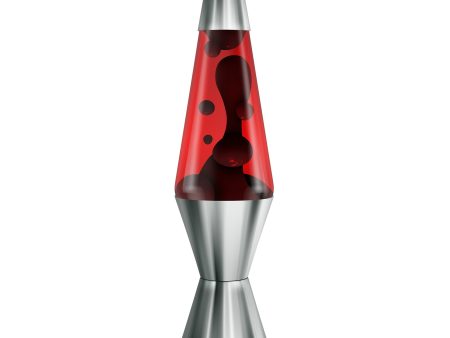 Lava Lamp Crimson Black XL 14.5  Hot on Sale