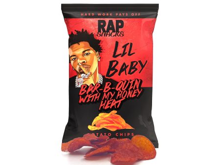 Rap Snacks Bar-B-Quin Chips Lil Baby 2.5 oz Sale