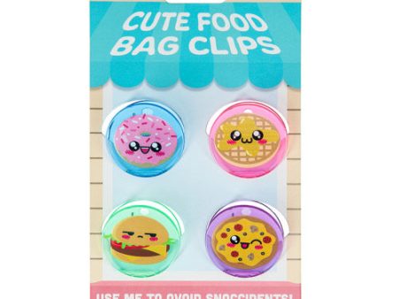 Cute Food Bag Clips Set of 4 Online