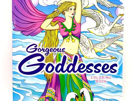 Gorgeous Goddesses Coloring Book Creative Haven Discount