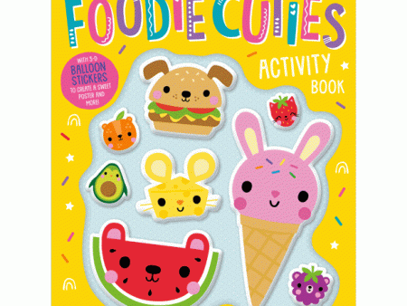 Foodie Cuties Balloon Sticker Activity Book Supply