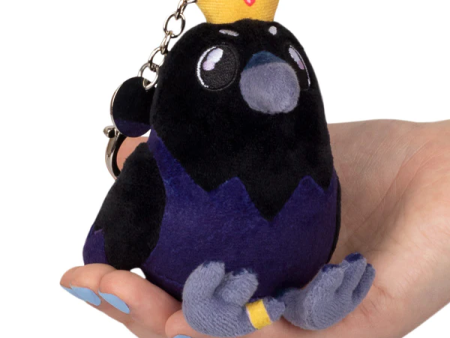 Micro King Raven Plush Keychain 3  Supply