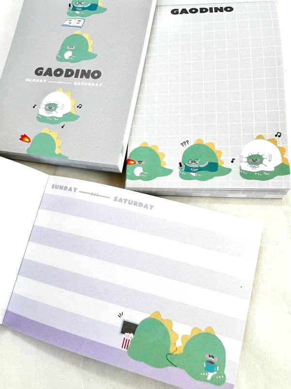 Dinosaur Mini Note Pad Gaodino on Sale