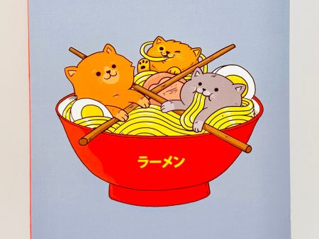 Cats In Ramen Notebook Discount