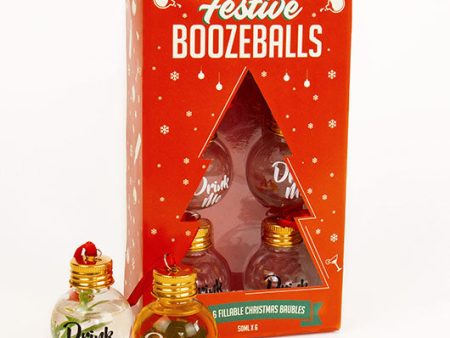 Festive Boozeballs Ornaments on Sale