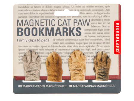 Cat Paw Magnetic Bookmark Supply