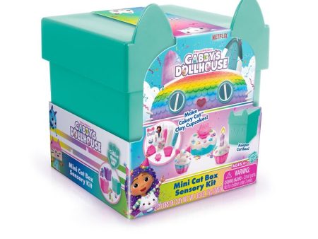 Gabby s Dollhouse Mini Cat Box Sensory Kit Cakey Cat Clay Cupcakes Online Hot Sale