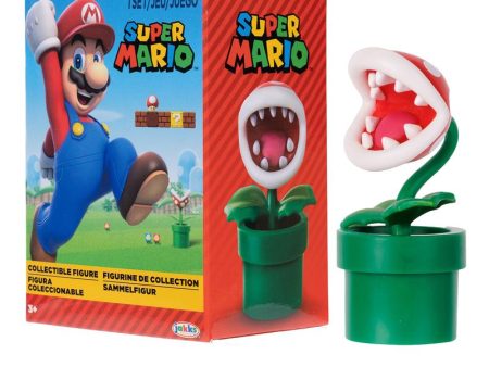 Super Mario Checklane Figure Piranha Plant Discount