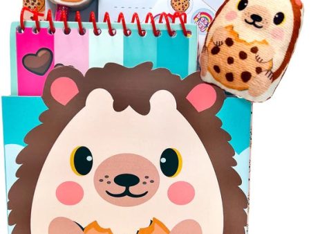 Cookie Crumble Critter Crew Stationery Set Hedgehog For Discount