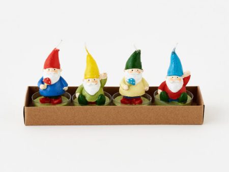 Gnome T-Light Candles For Discount