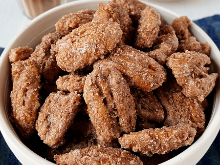 Candied Pecans 8 oz Cheap