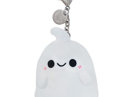 Micro Spooky Ghost Plush Keychain 3  Discount