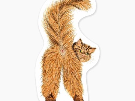 Cat Butt Sticker Online