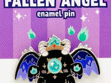 Fallen Angel Enamel Pin Hot on Sale