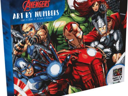 Avengers Assemble Art by Numbers Online