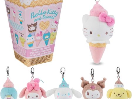 Sanrio Ice Cream Hello Kitty & Friends Plush Blind Box on Sale