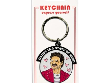 Pedro Pascal Daddy Is A State Of Mind Keychain For Discount