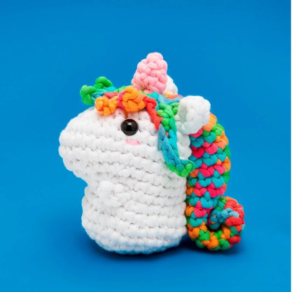 Woobles Rainbow Billy The Unicorn Beginner Crochet Kit Sale