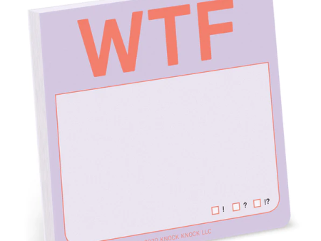 WTF Sticky Notes Pastel Online Hot Sale