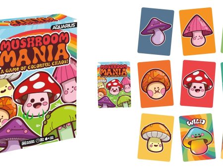 Mushroom Mania Colorful Chaos Game Supply