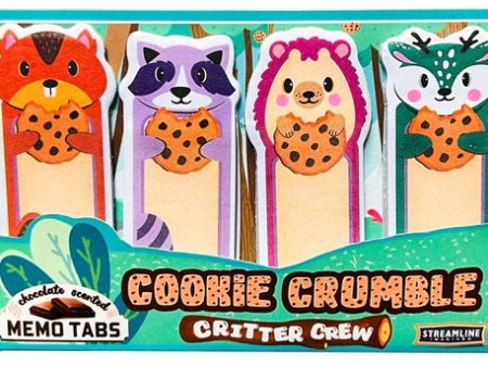 Cookie Crumble Critter Crew Chocolate Scented Memo Tabs Sale