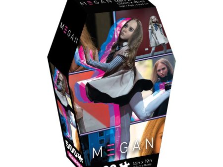 M3gan Megan Coffin Box Puzzle 500 pc Discount