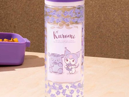 Kuromi Floral Wreath Water Bottle For Discount